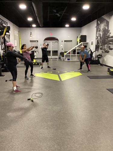 Small group personal training. Max session capacity is 6.