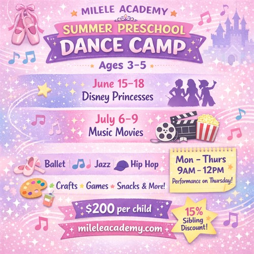 Pre-School Camp options