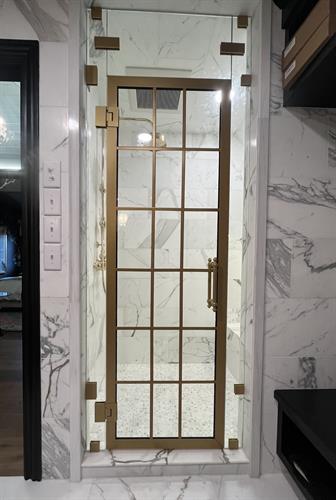 Custom powdercoat colors for shower metal/