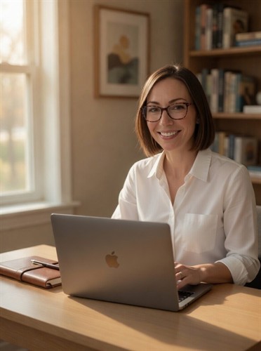 Danielle Williams, owner of TrueCount Services, providing personalized bookkeeping and payroll support.