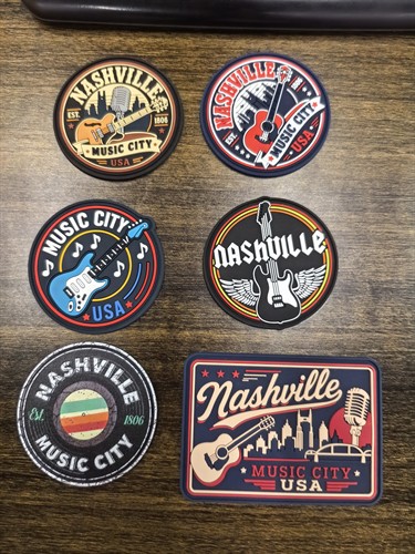 Custom Patches (PVC, Embroidered, Leather, Sublimated)