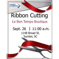 Ribbon Cutting - Le Bon Temps Boutique
