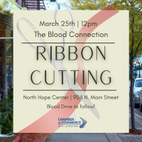 Ribbon Cutting - The Blood Connection
