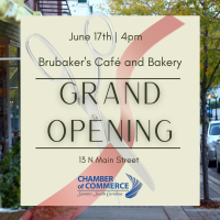 Grand Opening - Brubaker's Café and Bakery