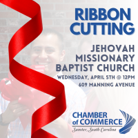 Ribbon Cutting - Jehovah Missionary Baptist Church
