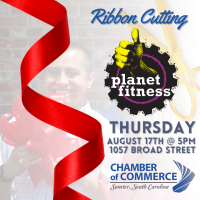 Ribbon Cutting - Planet Fitness 