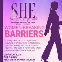 SHE - See Her Empowered March Seminar presented by SAFE Federal Credit Union and Tandem Health