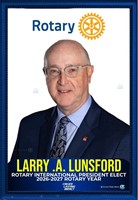 Rotary Club Meeting with Larry Lungsford, Rotary International President-Elect