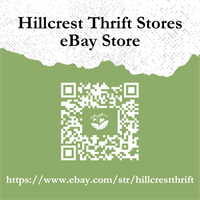 Hillcrest Thrift adds EBAY Store for higher end purchases