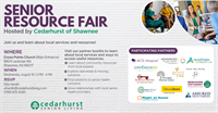 Senior Resource Fair hosted by Cedarhurst of Shawnee