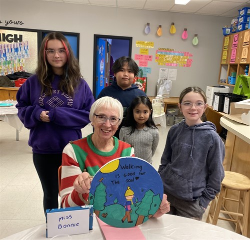 Our GrandPals Program - Community members 55+ visit grade six classes every week to tell them stories about their lives
