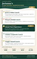 Javianna’s Jamaican/Caribbean Restaurant and Catering Company