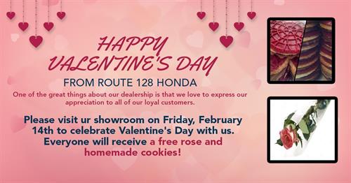 Customer Appreciation Event for Valentines Day