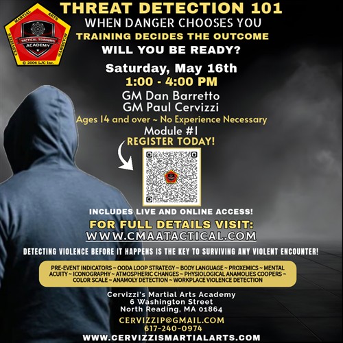 Cervizzi's Tactical Training - Threat Detection 101 with GM Dan Barretto & GM Paul Cervizzi