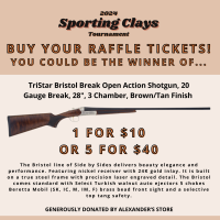 Sporting Clay Tournament - Raffle