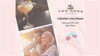 Valentine's Day at The Oaks Lakeside Kitchen