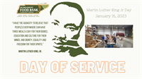 MLK Jr. Day of Volunteer Service - Second Harvest Food Bank