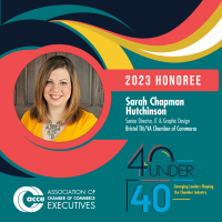 Hutchinson named Forty Under 40 by the Association of Chamber of Commerce Executives