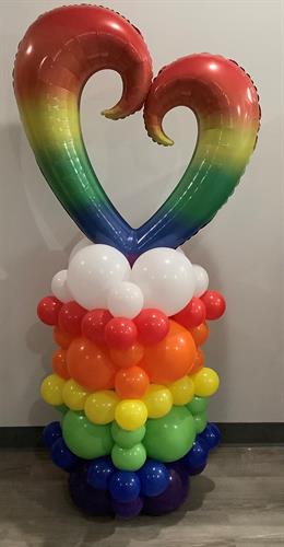 love, heart, pride, rainbow