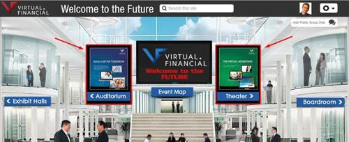 Our virtual meeting rooms, exhibits, and trainings