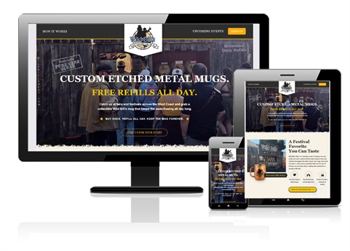 Wild Bill's West Custom Website