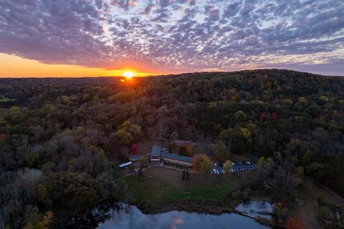 Aerial Sunset