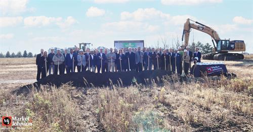 Woodbury water treatment plant groundbreaking