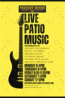 Patio Music Mondays at The Freight House