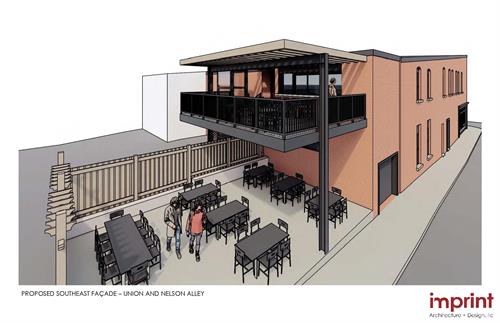 312 Main St. Deck Rendering