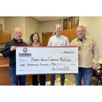 St. Croix EDC Donates $1,000 to River Valley Charities