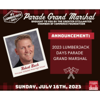 Lumberjack Days Parade GRAND MARSHAL announced and NEW 11 a.m. start time for parade
