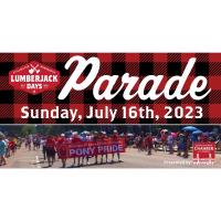 Lumberjack Days Parade NEW 11 a.m. start time and route for parade