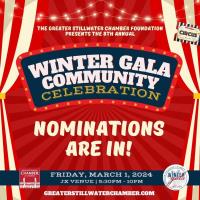 GREATER STILLWATER CHAMBER OF COMMERCE FOUNDATION ANNOUNCES  2024 Community Award Nominees