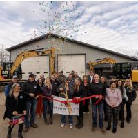 Chamber Welcomes Midstate Excavating with a Ribbon Cutting Celebration!