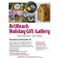 Galleries Transform at ArtReach with new Exhibition and annual Holiday Gift Gallery