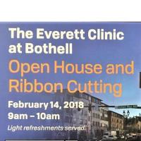 Open House & Ribbon Cutting at The Everett Clinic, Bothell
