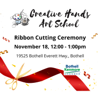Ribbon Cutting at Creative Hands Studio Bothell: In-Person Event