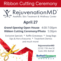 Ribbon Cutting Ceremony at RejuvenationMD: In-Person Only