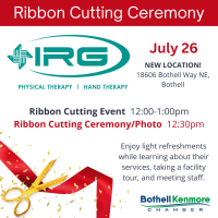Ribbon Cutting at IRG Physical & Hand Therapy