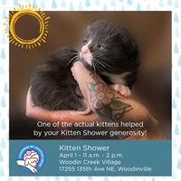 Homeward Pet Kitten Shower