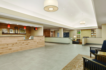 Our spacious and inviting Lobby/Front Desk Area