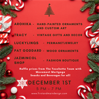 First Fridays at First and Main - Deck the Halls Market`
