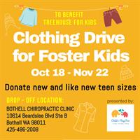 Clothing Drive for Foster Kids
