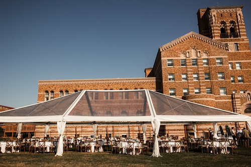 Tented Reception at St. Edward's State Park