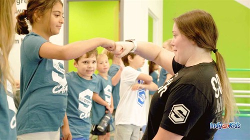 Each class, students will practice introducing themselves by shaking hands, making eye contact, and saying their name.