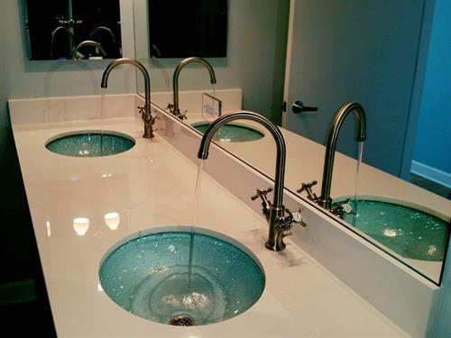 Faucet installation