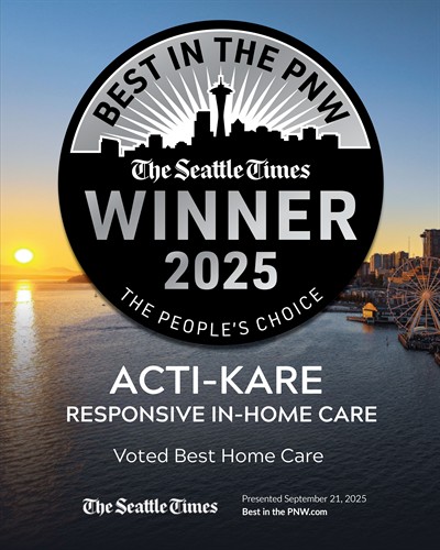 Acti-Kare Best in the PNW for Home Care by the Seattle Times
