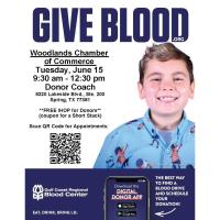 Woodlands Chamber of Commerce BLOOD DRIVE