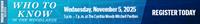 Who to Know in The Woodlands Celebration: Presented by the Houston Business Journal