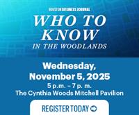 Who to Know in The Woodlands Celebration  Presented by the Houston Business Journal